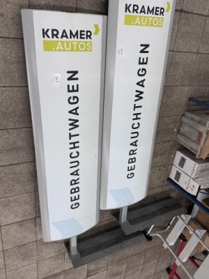 4 Werbeaufsteller